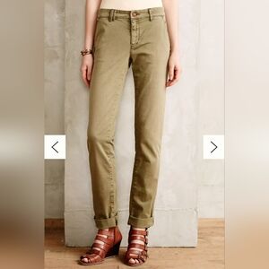 Pilcro and the letterpress tan Hypen chinos size 28 EUC